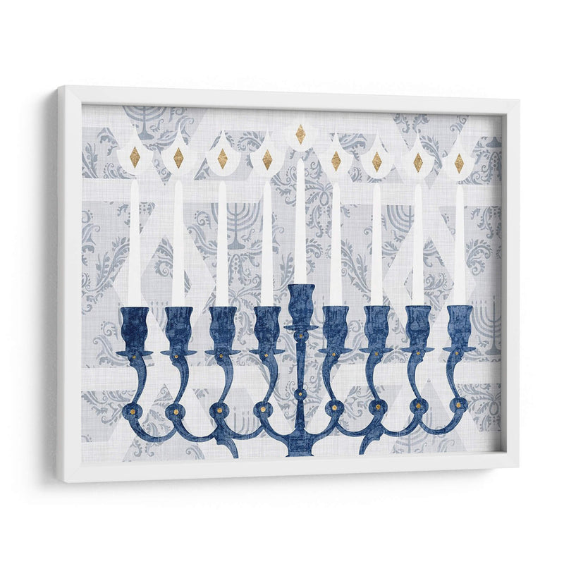 Sofisticada Colección De Hanukkah A - Victoria Borges | Cuadro decorativo de Canvas Lab