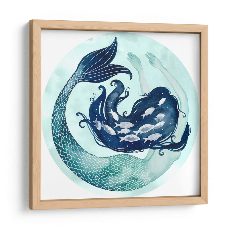 Colección De Escamas De La Sirena C - Grace Popp | Cuadro decorativo de Canvas Lab