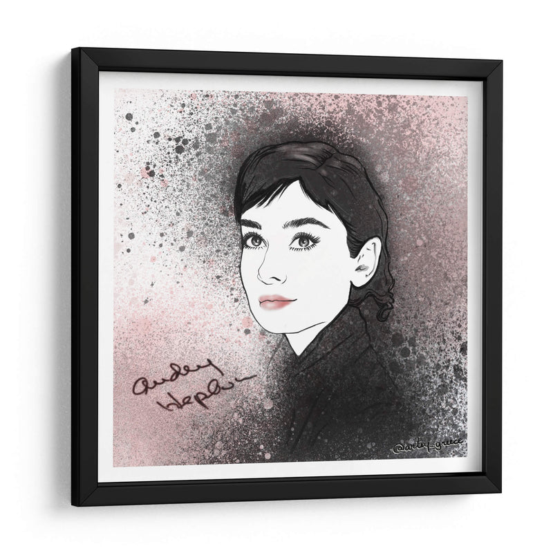 Audrey Hepburn Pop - Artsy Greece | Cuadro decorativo de Canvas Lab