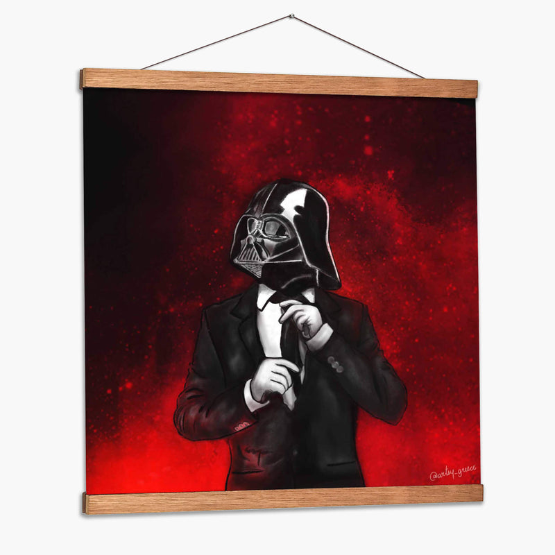 Darth Vader Elegante - Artsy Greece | Cuadro decorativo de Canvas Lab