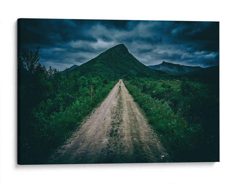 Un camino hacia la montaña | Cuadro decorativo de Canvas Lab