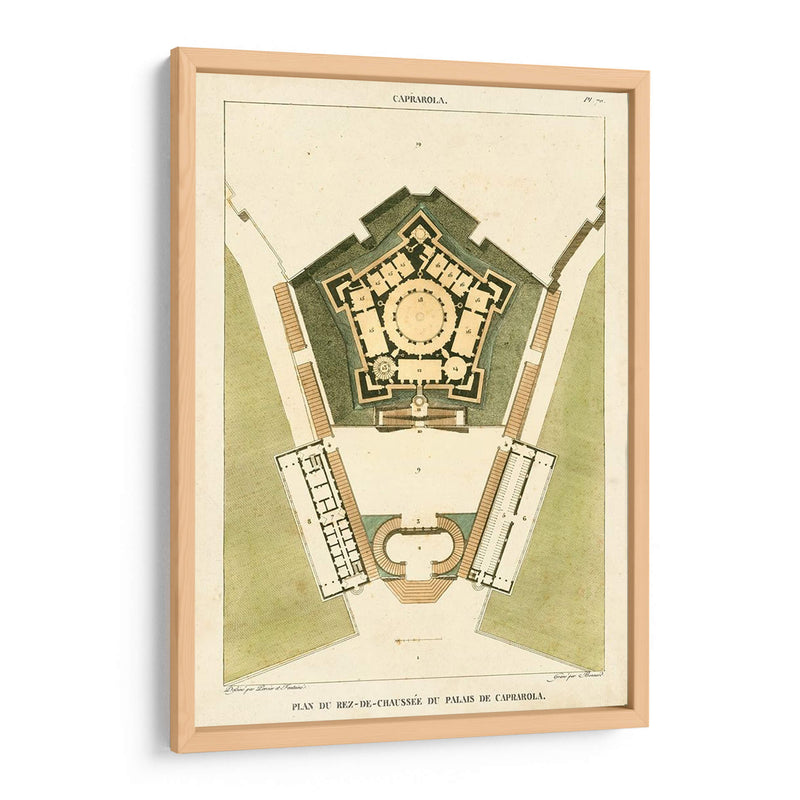 Plan Du Rez De Chaussee Du Palais - Bonnard | Cuadro decorativo de Canvas Lab