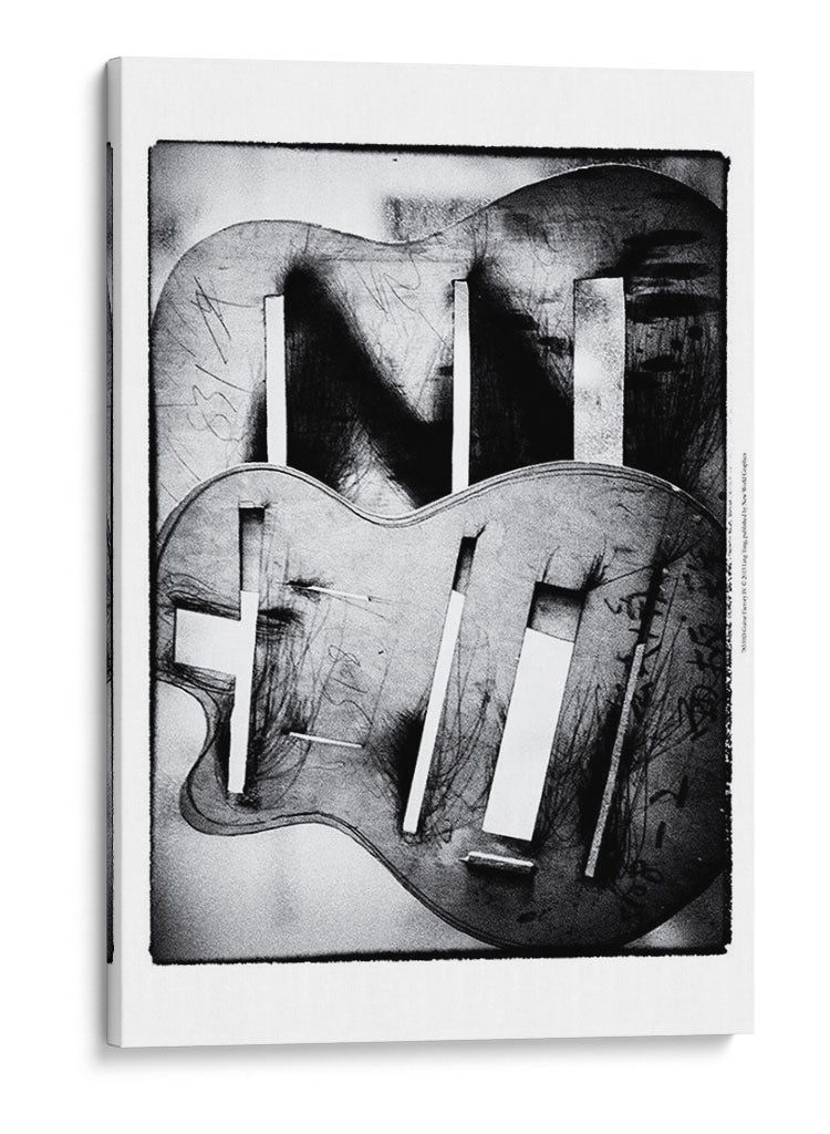 Guitarra Fábrica Iv - Tang Ling | Cuadro decorativo de Canvas Lab