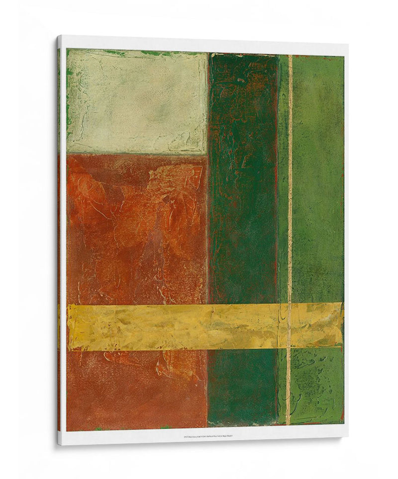 Rojo, Verde, Oro I - Megan Meagher | Cuadro decorativo de Canvas Lab