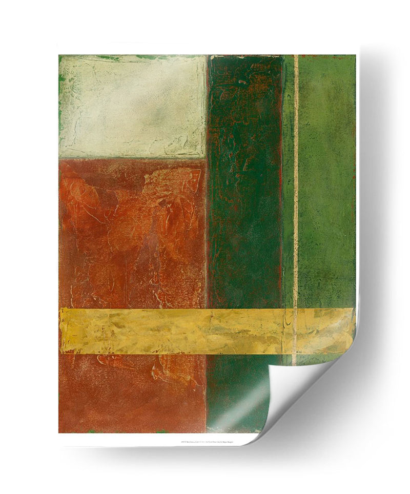 Rojo, Verde, Oro I - Megan Meagher | Cuadro decorativo de Canvas Lab