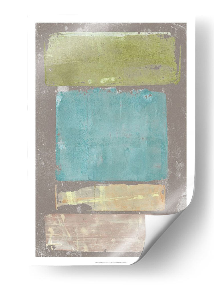 Colores Con Paneles I - Jennifer Goldberger | Cuadro decorativo de Canvas Lab