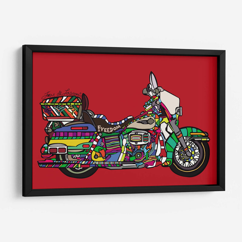 MOTOHARLEY - Juan de Lascurain | Cuadro decorativo de Canvas Lab