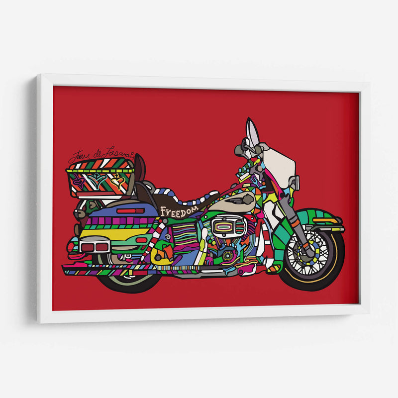 MOTOHARLEY - Juan de Lascurain | Cuadro decorativo de Canvas Lab