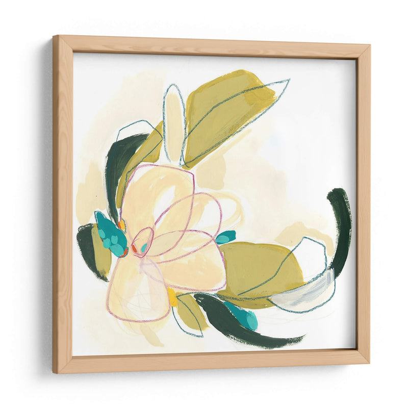Orquídea Abstracta Iii - June Erica Vess | Cuadro decorativo de Canvas Lab