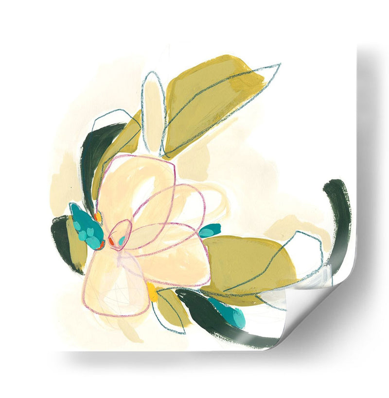 Orquídea Abstracta Iii - June Erica Vess | Cuadro decorativo de Canvas Lab