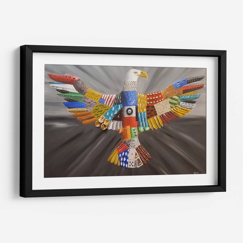 Águila calva americana - Rodríguez Marconi | Cuadro decorativo de Canvas Lab