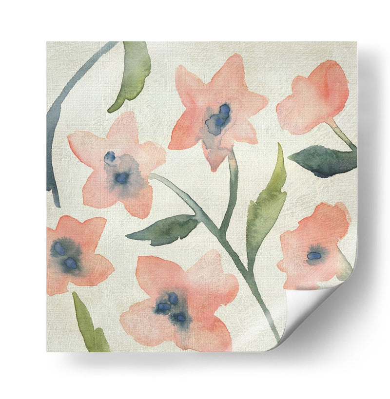 Blush Pink Blooms Iii - Chariklia Zarris | Cuadro decorativo de Canvas Lab