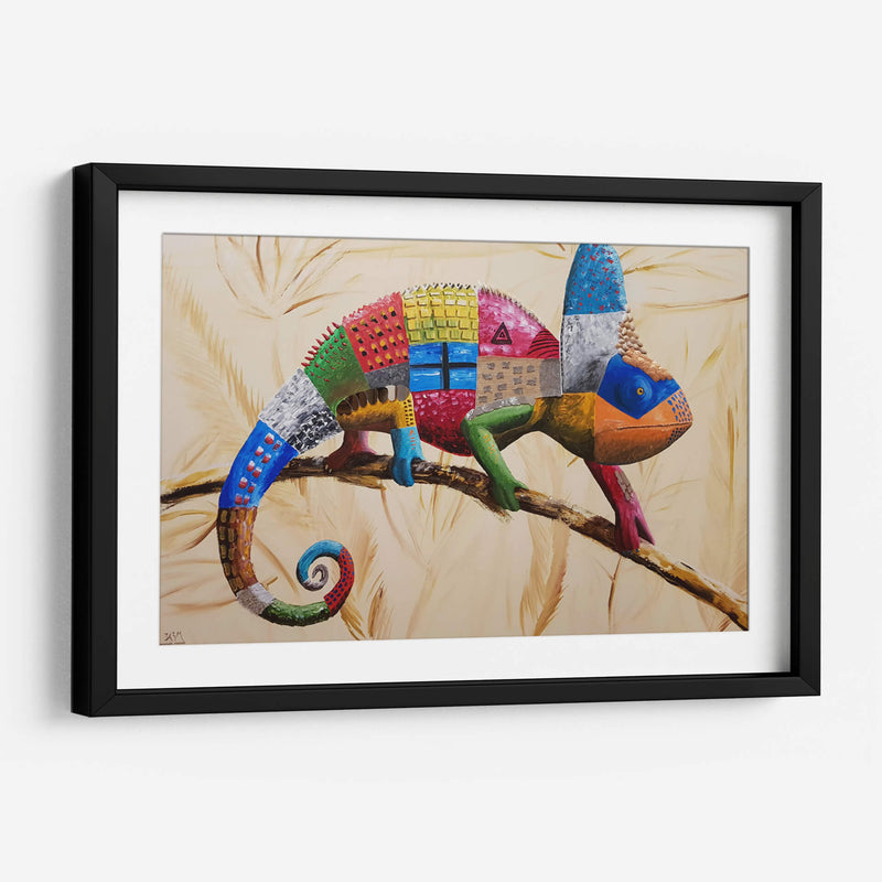 Camaleón velado - Rodríguez Marconi | Cuadro decorativo de Canvas Lab
