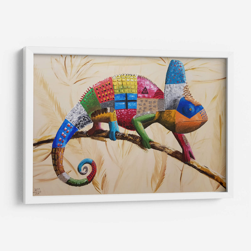 Camaleón velado - Rodríguez Marconi | Cuadro decorativo de Canvas Lab