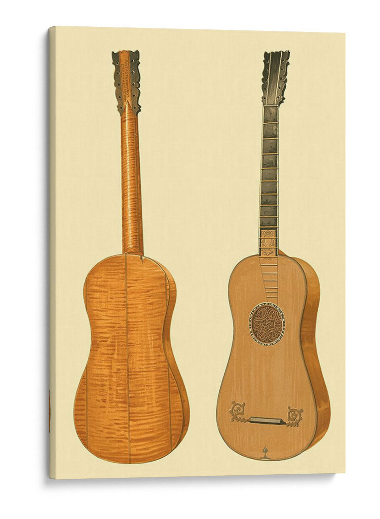 Guitarras Antiguas I - F. Lehnert | Cuadro decorativo de Canvas Lab