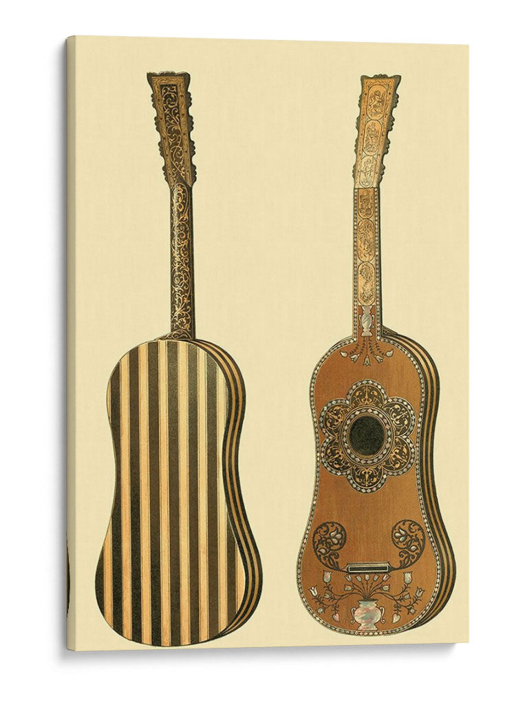 Guitarras Antiguas Ii - F. Lehnert | Cuadro decorativo de Canvas Lab