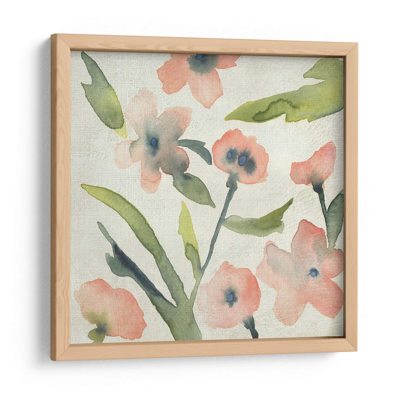 Blush Pink Blooms Ii - Chariklia Zarris | Cuadro decorativo de Canvas Lab