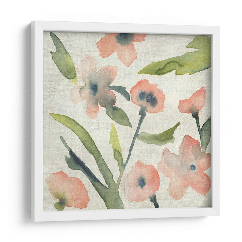 Blush Pink Blooms Ii - Chariklia Zarris | Cuadro decorativo de Canvas Lab