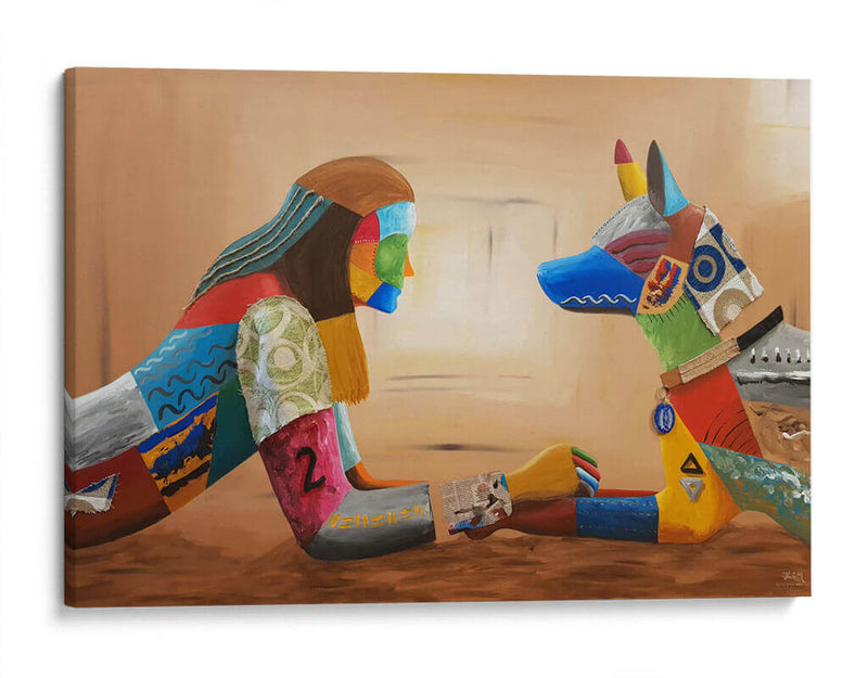 Hermosa amistad - Rodríguez Marconi | Cuadro decorativo de Canvas Lab