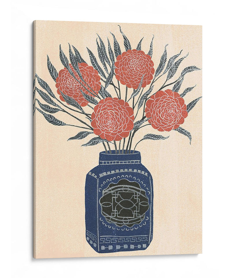 Jarrón De Flores Iv - Melissa Wang | Cuadro decorativo de Canvas Lab