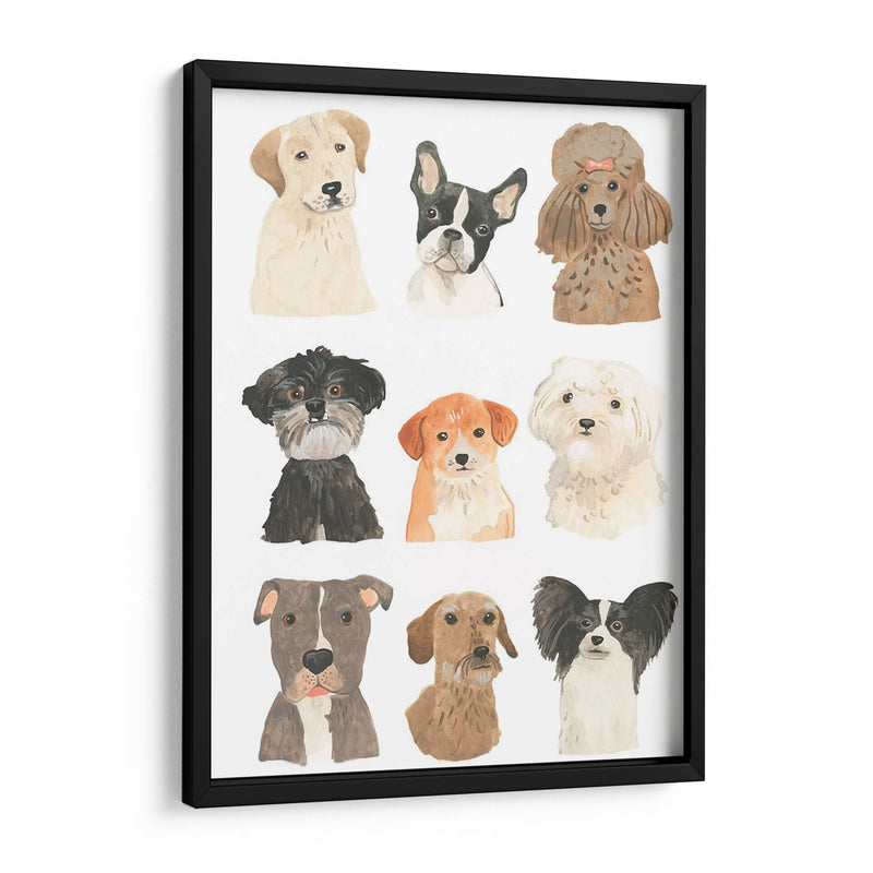 Doggos Y Cachaches Ii - June Erica Vess | Cuadro decorativo de Canvas Lab