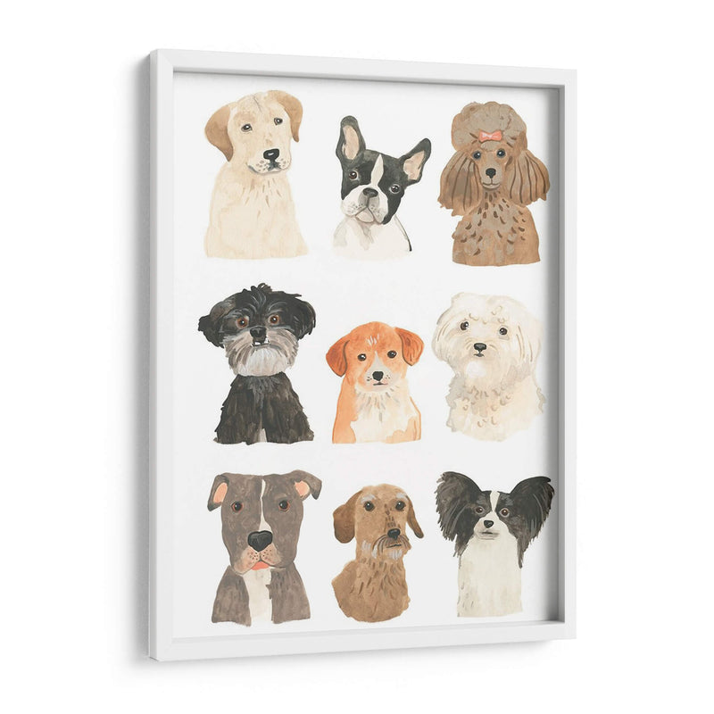 Doggos Y Cachaches Ii - June Erica Vess | Cuadro decorativo de Canvas Lab