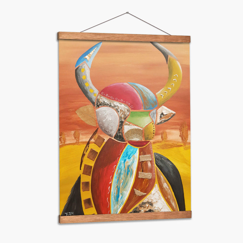 Toro Frente - Rodríguez Marconi | Cuadro decorativo de Canvas Lab