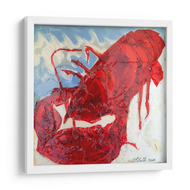 Brilliant Maine Lobster Ii - Erin McGee Ferrell | Cuadro decorativo de Canvas Lab
