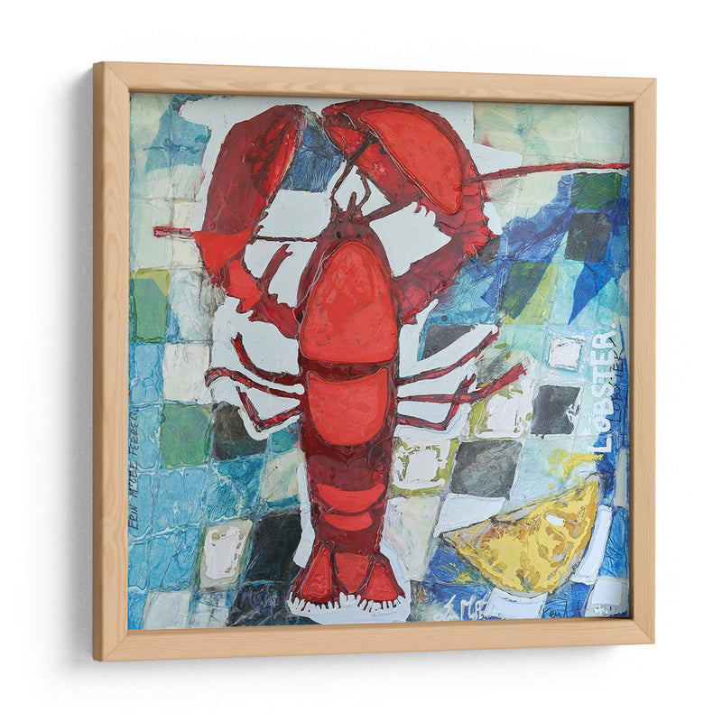 Brilliant Maine Lobster Iv - Erin McGee Ferrell | Cuadro decorativo de Canvas Lab