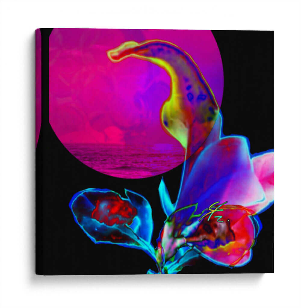 Flor de Ocaso - Carlos Ms | Cuadro decorativo de Canvas Lab