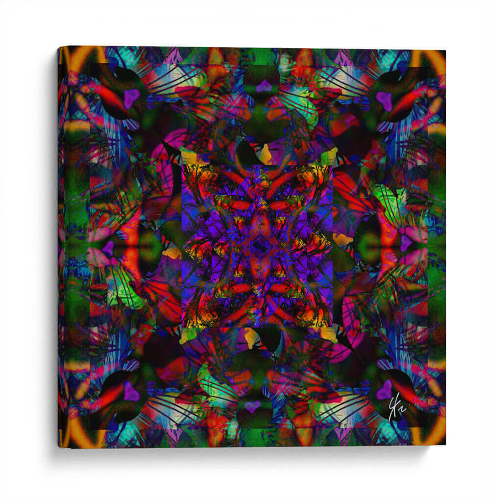 Mandala Mariposa - Carlos Ms | Cuadro decorativo de Canvas Lab