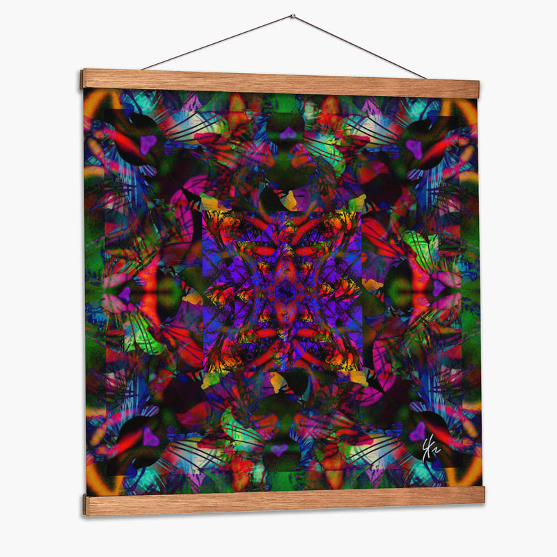 Mandala Mariposa - YH | Cuadro decorativo de Canvas Lab