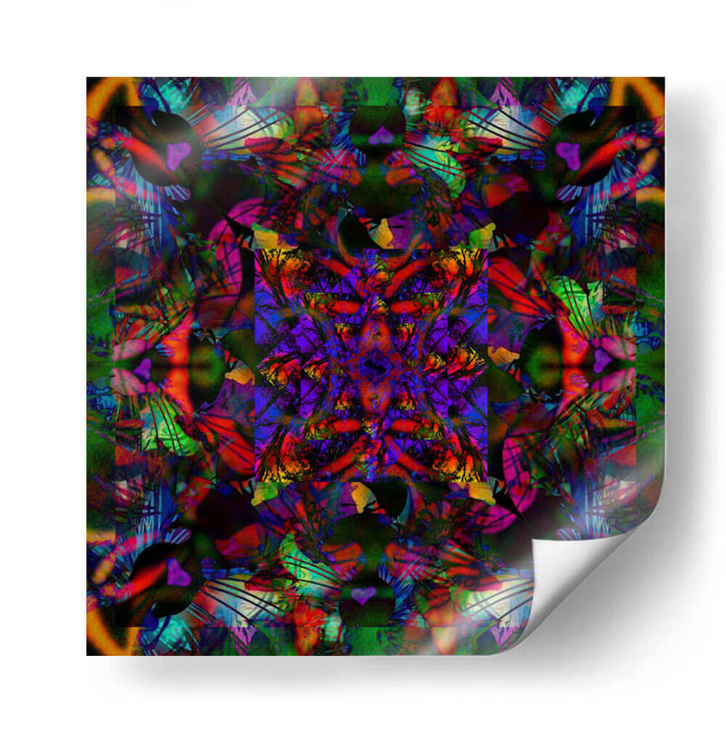 Mandala Mariposa - YH | Cuadro decorativo de Canvas Lab