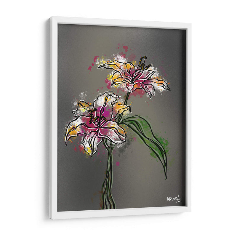Las Flores 1 - Gina Villalobos | Cuadro decorativo de Canvas Lab