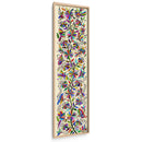 Tenango vertical B (inspirado en el bordado tradicional mexicano) - Gina Villalobos | Cuadro decorativo de Canvas Lab