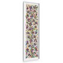 Tenango vertical B (inspirado en el bordado tradicional mexicano) - Gina Villalobos | Cuadro decorativo de Canvas Lab