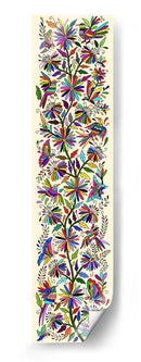 Tenango vertical B (inspirado en el bordado tradicional mexicano) - Gina Villalobos | Cuadro decorativo de Canvas Lab