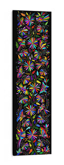 Tenango vertical N (inspirado en el bordado tradicional mexicano) - Gina Villalobos | Cuadro decorativo de Canvas Lab