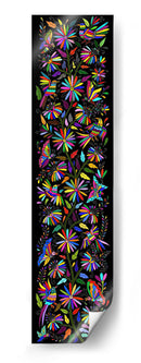 Tenango vertical N (inspirado en el bordado tradicional mexicano) - Gina Villalobos | Cuadro decorativo de Canvas Lab