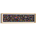 Tenango horizontal N (inspirado en el bordado tradicional mexicano) - Gina Villalobos | Cuadro decorativo de Canvas Lab