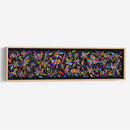 Tenango horizontal N (inspirado en el bordado tradicional mexicano) - Gina Villalobos | Cuadro decorativo de Canvas Lab