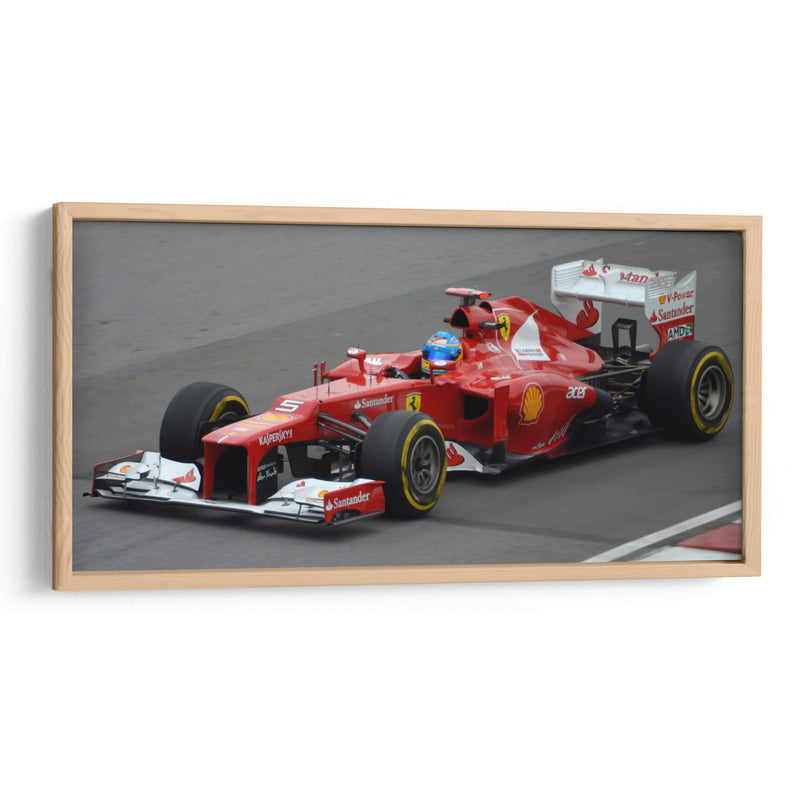 Fernando Alonso Ferrari - 2012 Grand Prix canadiense | Cuadro decorativo de Canvas Lab