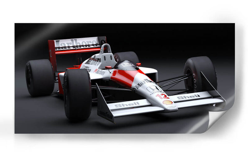 Ayrton Senna McLaren | Cuadro decorativo de Canvas Lab