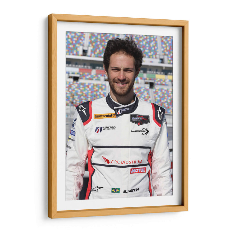 Bruno Senna por el United Autosports team | Cuadro decorativo de Canvas Lab