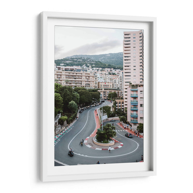 Fórmula uno en Mónaco | Cuadro decorativo de Canvas Lab