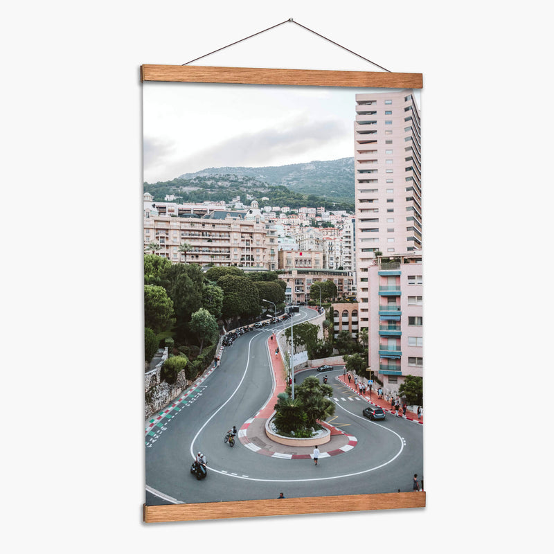 Fórmula uno en Mónaco | Cuadro decorativo de Canvas Lab