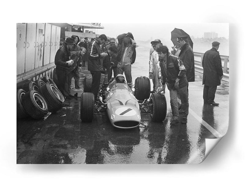 Denny Hulme en el Grand Prix 68 | Cuadro decorativo de Canvas Lab