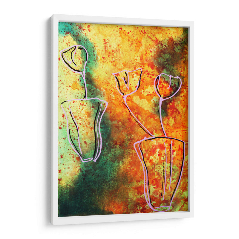 3.2 /15 Las flores - Alba Derbez | Cuadro decorativo de Canvas Lab