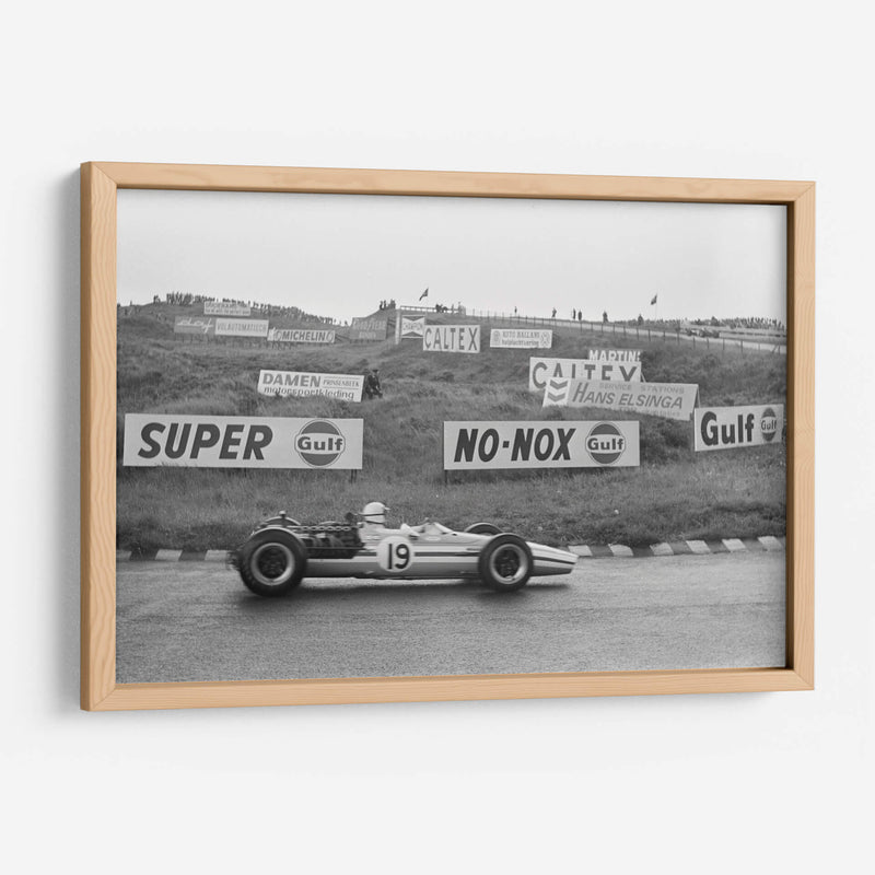 Johakim Bonnier y Innes Ireland en el Grand Prix 1959 | Cuadro decorativo de Canvas Lab