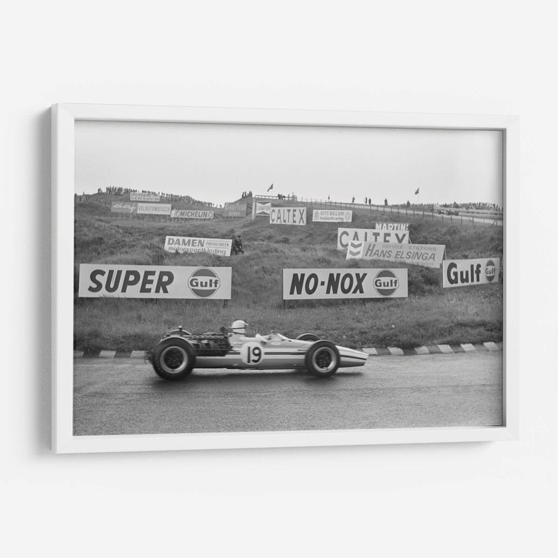 Johakim Bonnier y Innes Ireland en el Grand Prix 1959 | Cuadro decorativo de Canvas Lab